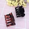 8Pcs Fashion Women Claw Resin Hair Clips Clamp Women Ponytail Holder Headwear