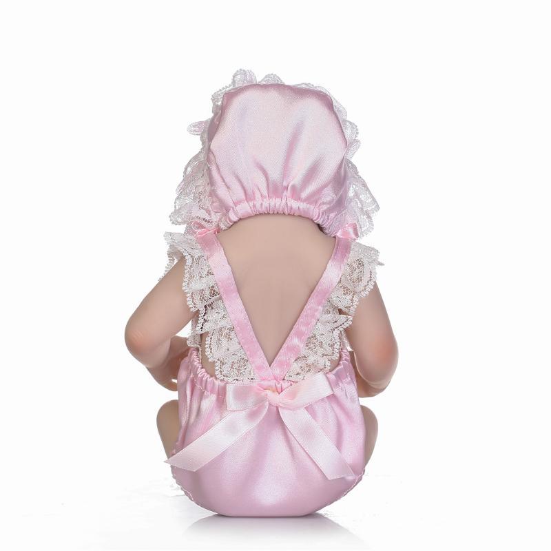 1 шт. Pinky Reborn 26 см настоящая живая кукла Reborn Baby мягкая силиконовая виниловая детская игрушка для дома