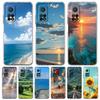 Летнее небо Чехол для телефона для Xiaomi Mi Poco X6 X5 NFC X3 F6 F5 Pro F4 F3 15 14T 14 13T 12T 12 13 Lite 11 Прозрачная крышка