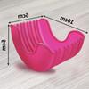 Reusable Burger Holder Heat Resistant Silicone Frame Storage Rack Kitchen Organizer for Home Restaurant Takeaway Food Service