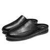 Мода 2024 Мужская кожаная обувь Легкие мужские мюли Повседневная обувь Мужские модные лоферы Полушлепанцы Маскулино Мокасины Винтажная мужская обувь
