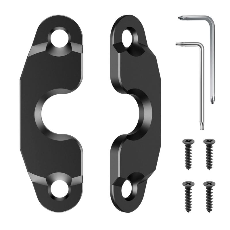 Высокопрочные алюминиевые зажимы для ремонта солнцезащитных козырьков салона автомобиля, держатели для крепления солнцезащитных козырьков, клипсы, подходят для 2018