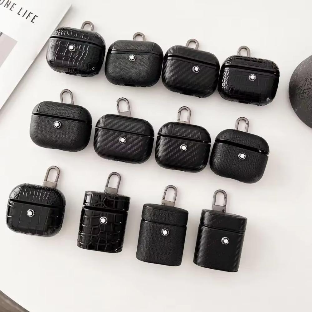 Роскошный кожаный чехол для Apple Airpods Pro 2 3 1, противоударный кевларовый из углеродного волокна для AirPods 4 3 2 1, аксессуары для чехла для наушников