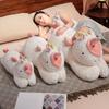 60/80 см плюшевая игрушка единорога милая розовая белая кукла единорога мягкая игрушка лошадь игрушка подушка для сна девочка подарки на день рождения