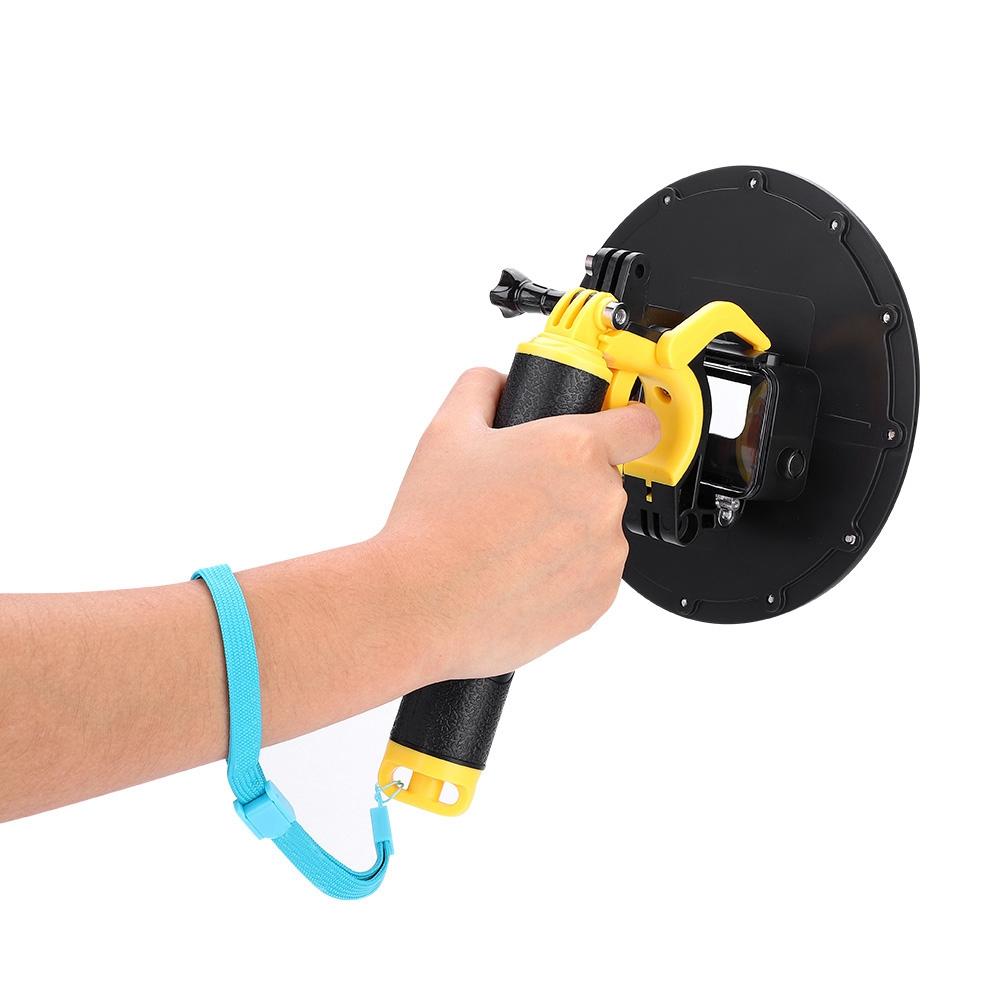 TELESIN Professional Dome Port Waterproof Case Housing for GoPro Hero 5 6 7 Camera