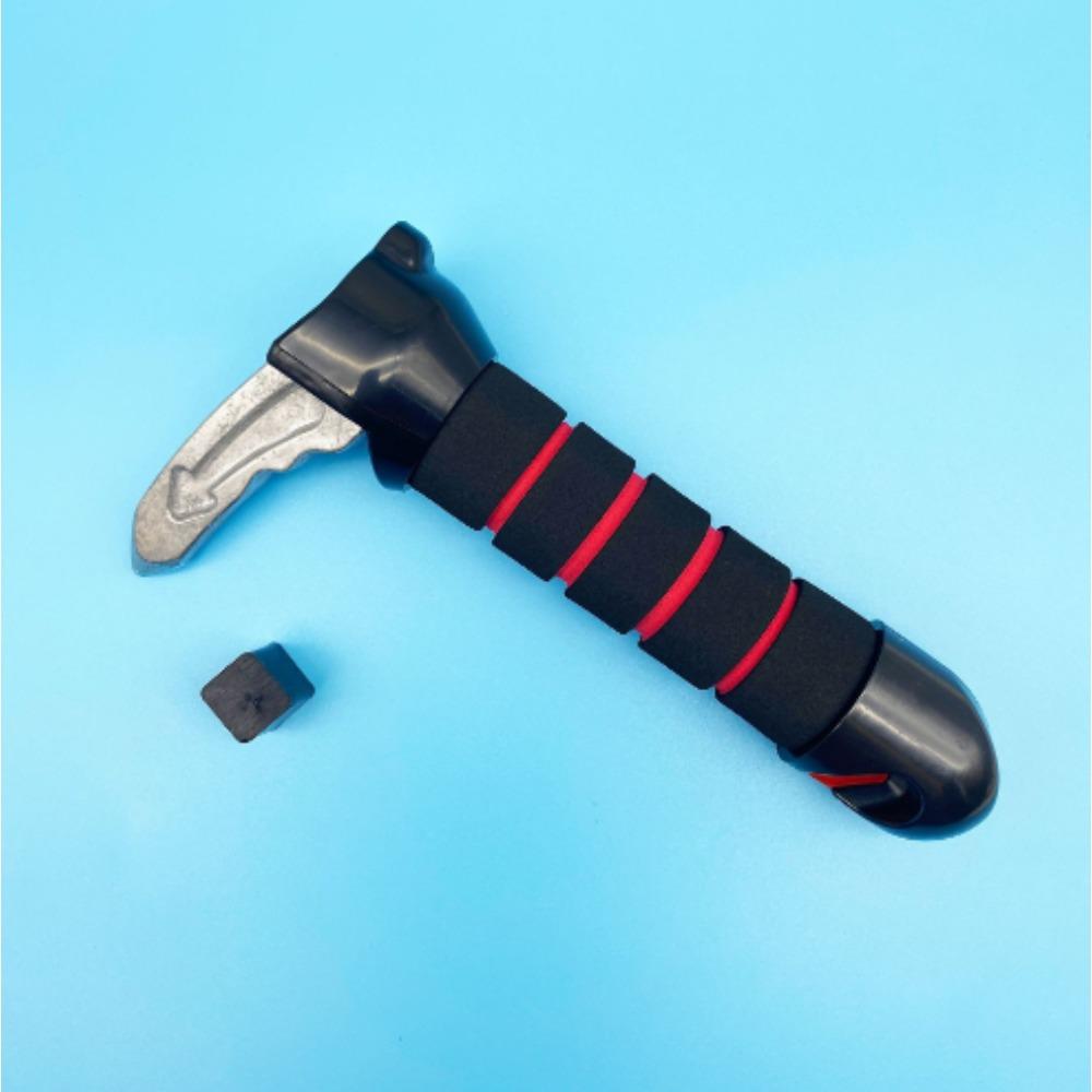 Car Assist Handle Window Glass Breaker Seat Safety Belt Cutter for Elderly, Safety Hammer Car Emergency Rescue Kit Escape Tool