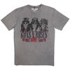 Guns N Roses Футболка унисекс для взрослых Hell Group Stone Wash