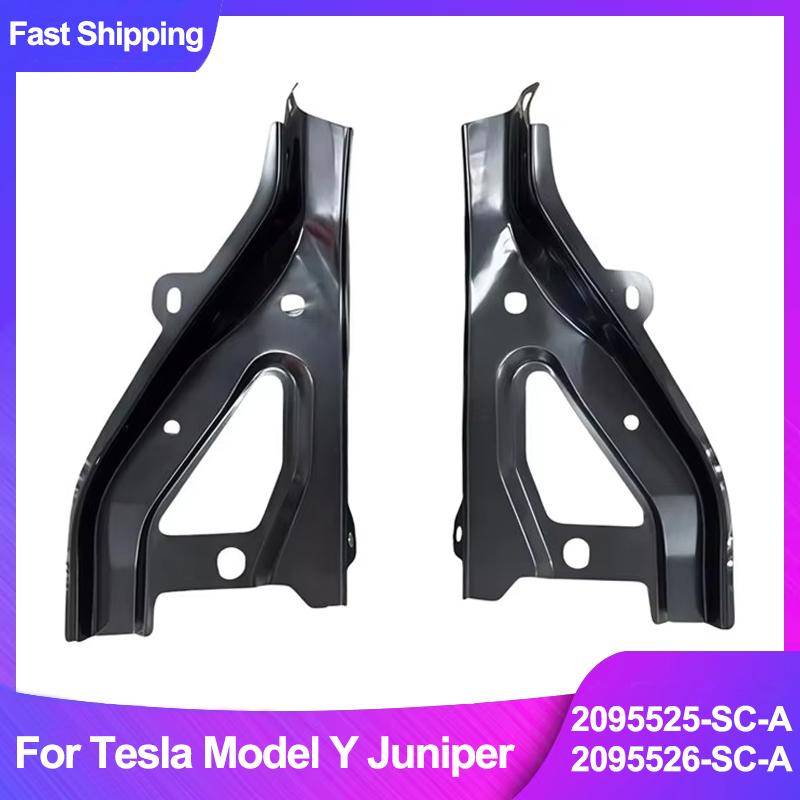 Fender Support Plate For Tesla Model Y Juniper 2025 2095525-SC-A 2095526-SC-A Assembly Auto Parts Direct Replacement 1 PC