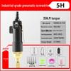 Industrial High-Torque Pneumatic Screwdriver for Woodworking with Hex Socket