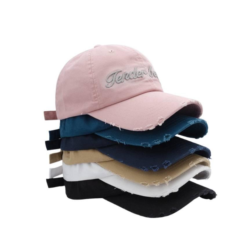 Fender Distressed Baseball Cap In Camouflage Cotton With Breathable Design For Outdoor Use