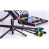 ZOOM XLR-6c 6-Color Pairing Color IDs for XLR Cables, Total of 12, Fits Most XLR Connectors, Compatible with P4/P8/L-8