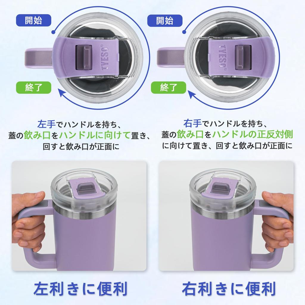 Бутылка для воды TYESO Tumbler, бутылка из нержавеющей стали с холодной изоляцией, бутылка для воды с трубочкой, кружка для улицы с вакуумной изоляцией, двойная структура, широкая