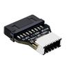 Угловой USB 3.1/3.2 Type C 20-контактный внутренний адаптер-переходник Plug and Play, драйверы не требуются