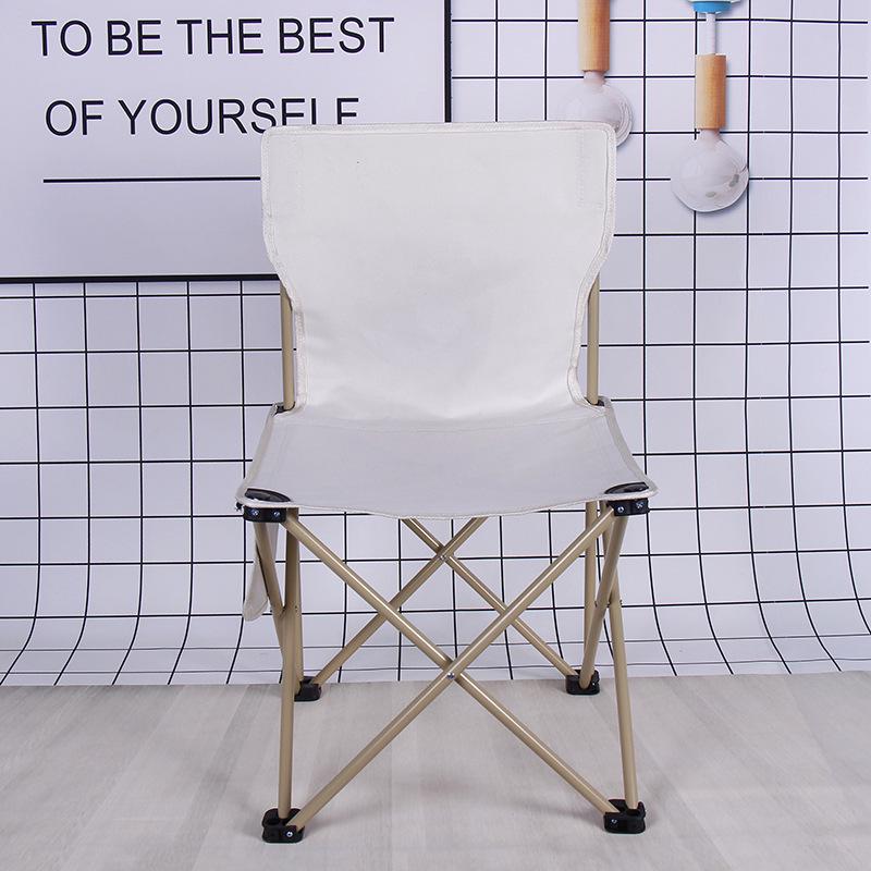 Портативный складной стул для кемпинга на открытом воздухе с индивидуальным логотипом — идеально подходит для рыбалки, рисования и весенних вылазок на природу