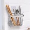 Internal Compartment Tableware Tube Metal Cutlery Holder Stainless Steel Chopsticks Cage  Fork