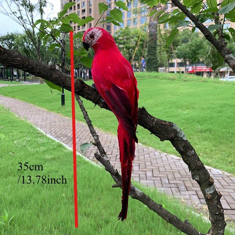Simulation Parrot Garden Decoration Creative Lawn Figurine Ornament Animal Bird Outdoor Garden Party Prop Decoration