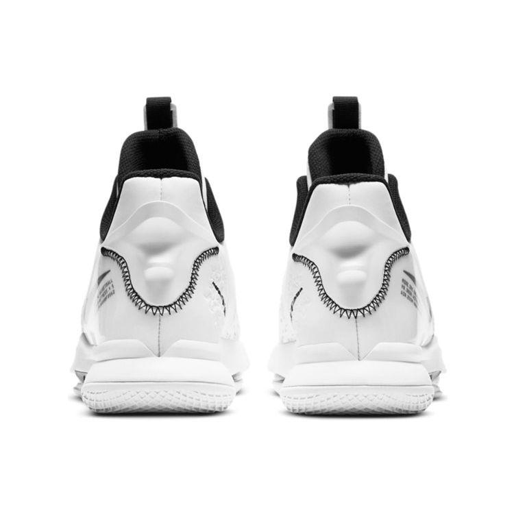 Nike Кроссовки унисекс LeBron Witness 5 EP белые черные CQ9381-101