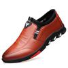 20242024 New Leather Shoes Men's Leather Spring  Men's Business Casual Soft-Soled Non-Slip Breathable All-Match Footwear
