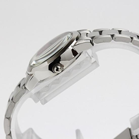 Часы Citizen Solar с розовым циферблатом, серебристые, из нержавеющей стали, с парной КОРОБКОЙ [Relish] Женские H997-904 [item]