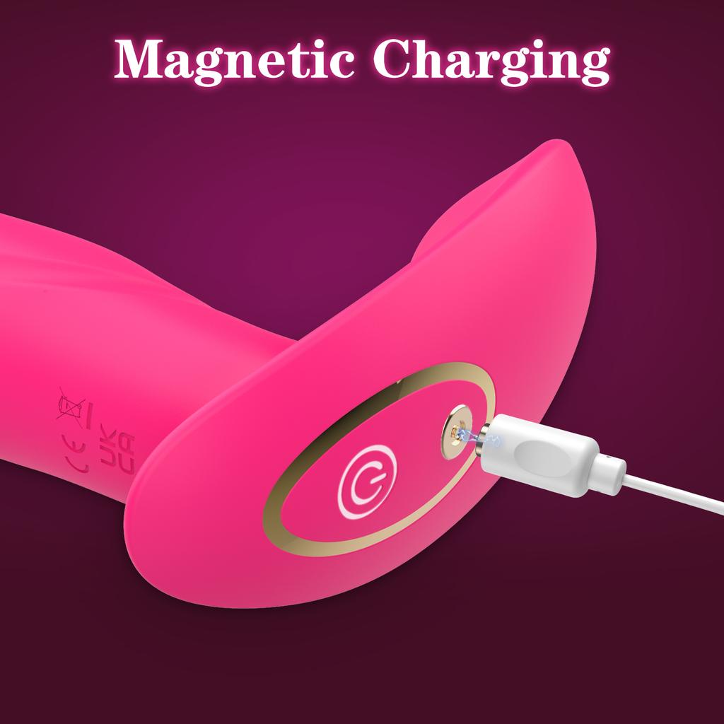 Управление через приложение носимый дилдо вибратор для женщин клитор стимулятор массажер точки G женская анальная пробка вибрирующие взрослые секс-игрушки