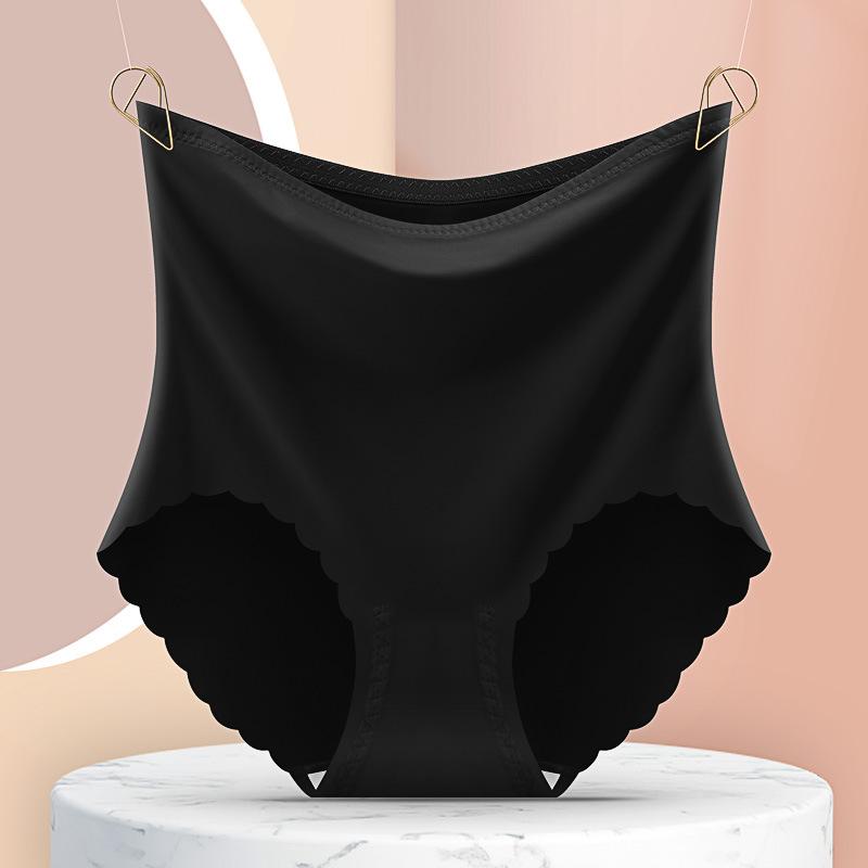 Женские трусики Ice SilkTummy Control, женские бесшовные трусики, трусы, нижнее белье, ультратонкое летнее нижнее белье