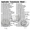 1-2 and 3-4 Pinless Forward Accumulator Piston Kit For 4L60E 4L65E 4L70E Transmission Chassis Parts EM1060