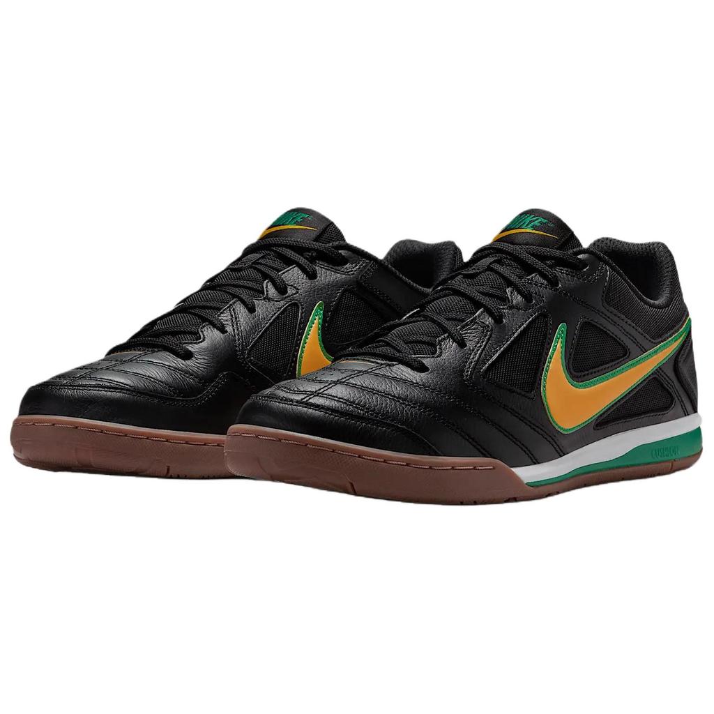 Nike Gato Brasil Мужские кроссовки Черный Белый Gum-Темно-коричневый IB8509-001