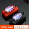 High Definition Anti Blue Light Foldable Reading Glasses Unisex Portable Prescription Eyeglasses with Case Collapsible Eyewear