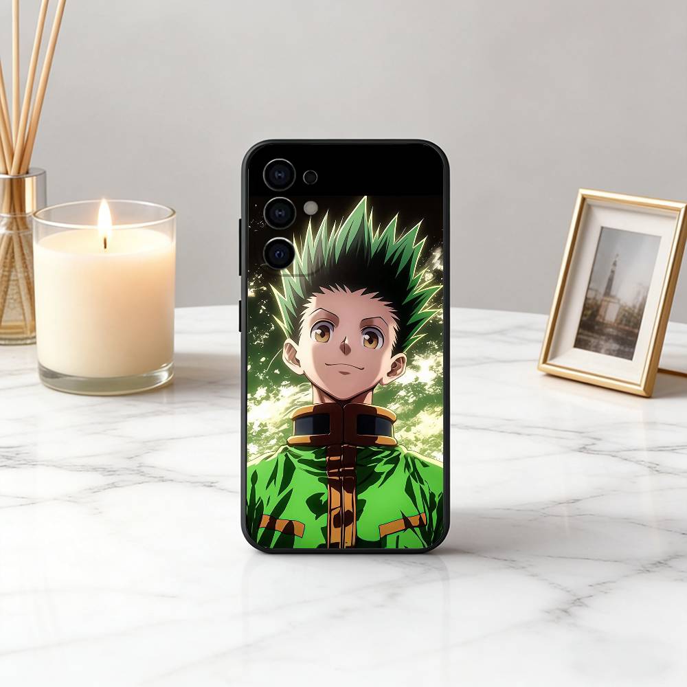Чехол для телефона H-Hunter G-Gon F-Freecss H-Hunter-GF для Samsung S25, S24, S21, S22, S23, S30, Ultra, S20, Plus, Fe, Мягкий силиконовый черный чехол