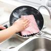 Кухонные салфетки из кораллового флиса: Неприлипающие, Двухслойные, Впитывающие Салфетки для Уборки