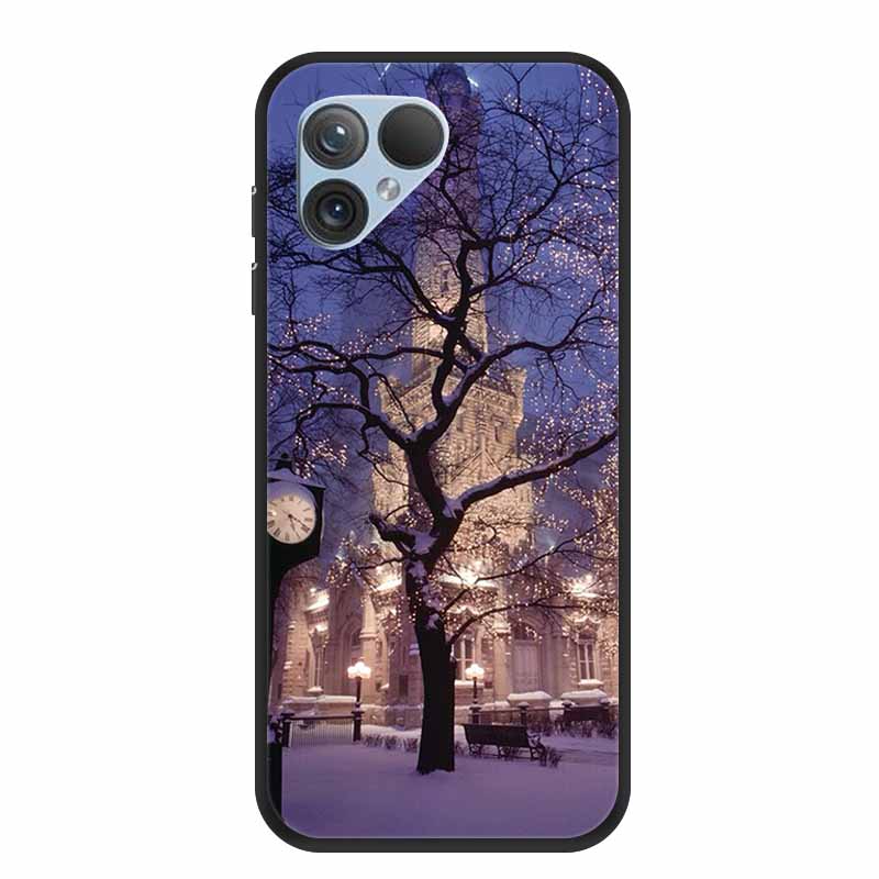 Чехол для Fairphone 5 6,46" ТПУ Мягкий Силиконовый Бампер Роскошная Задняя Крышка Чехлы для Телефона для Fairphone5 5G Цветок Милый Ударопрочный Coque