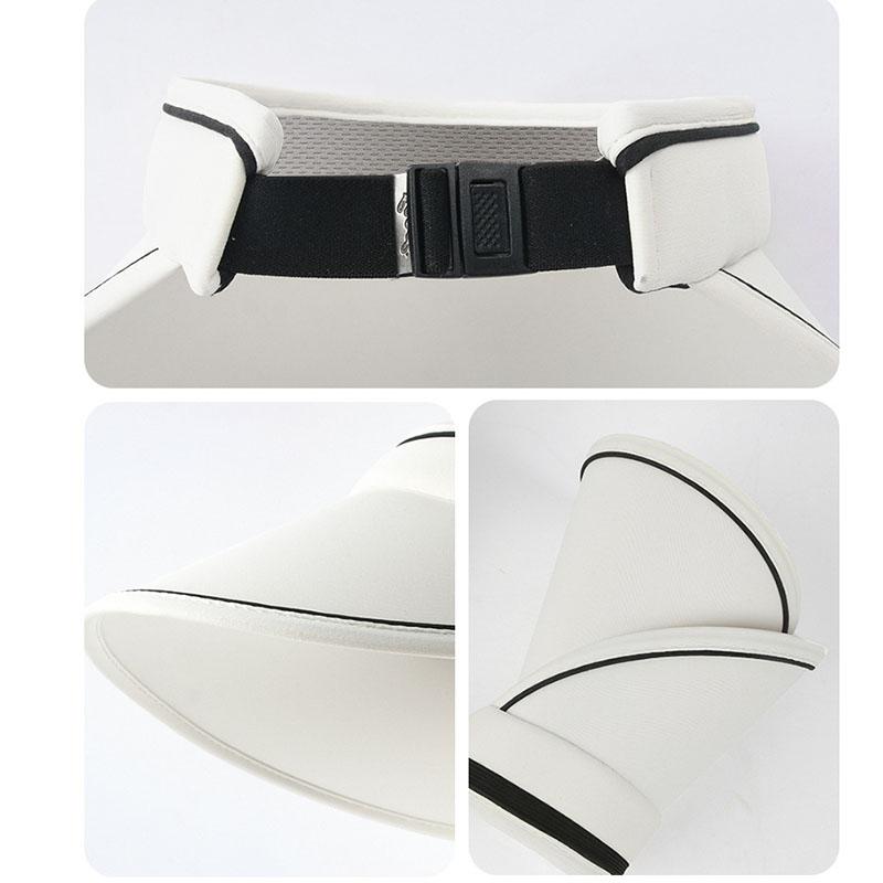 Кепка-козырек с двойным слоем, защита от УФ-лучей, шляпа от солнца с широкими полями, регулируемый головной убор, дышащая, для велоспорта, пеших прогулок, активного отдыха, летняя шляпа от солнца