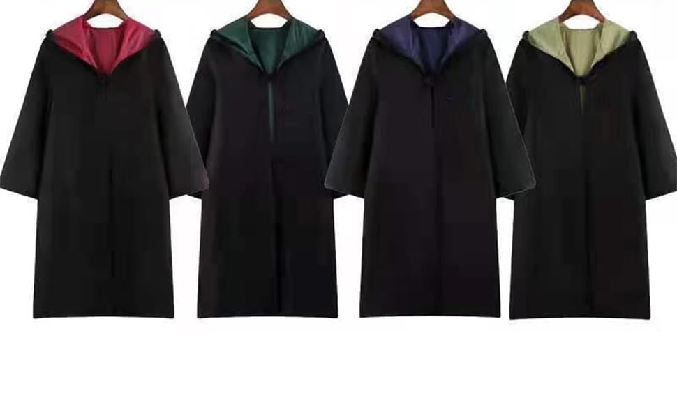 [Anewslan] Harry Potter Cosplay Slytherin (Hufflepuff) Costume (Single Item) Harry Potter Uniform for Adults