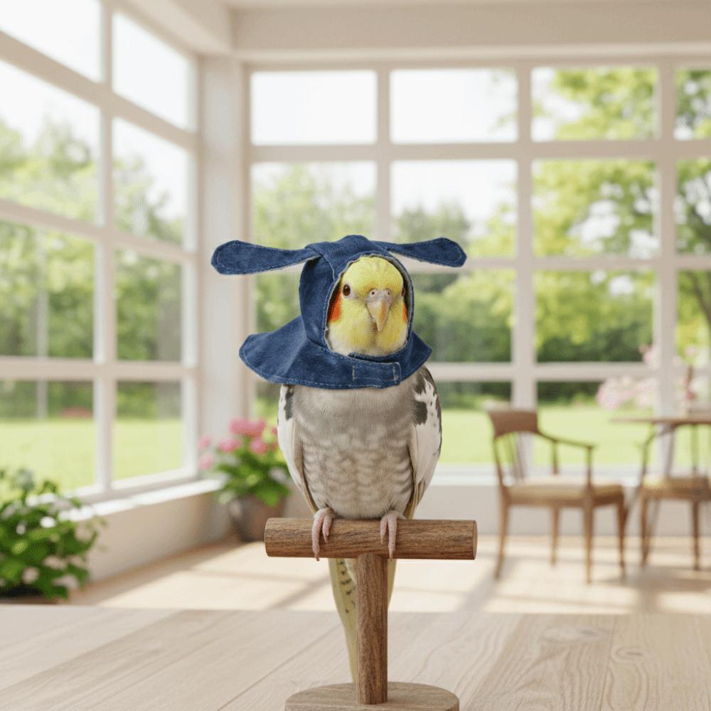 Windproof Parrot Cloak Cozy Bird Flight Cap Cute Bird Role Play Clothes Cosplay