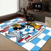Coven-try Football Club Crest Printed Office Carpet Chair Cushion  Entryway Rug, Rugs for Living Room, Bedroom Christmas gifts