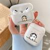 Чехол для наушников для AirPods 4 Pro3 Прозрачные Чехлы с щенками для AirPods Pro2 3 4 1/2 Мягкий Силиконовый Защитный Чехол Коробка