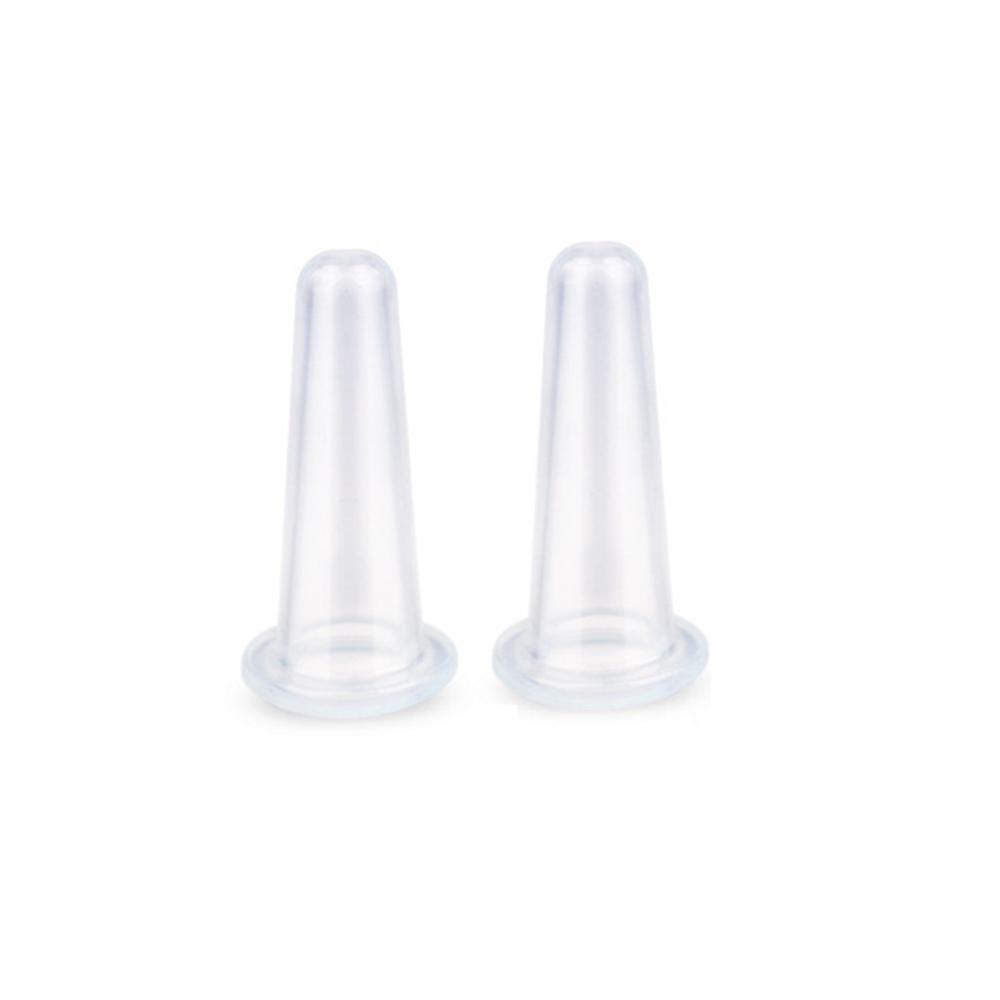 4 Pcs Massage Vacuum Jars Cans Cupping Silicone Cans for Face Massage Anti Cellulite Anti-wrinkle Device Massager Cupping Set