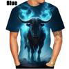T Shirt Short Sleeve Men Wear Summer Round Neck Tees Plus Size Men’s Simple 3D T Shirts