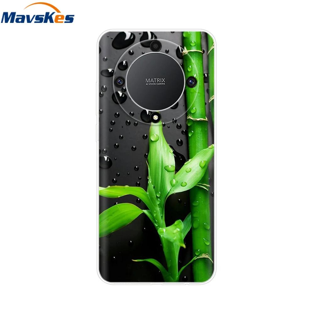Мягкий чехол для Honor Magic6 Lite TPU Силиконовый чехол для телефона для Honor X9b x9a Magic 5 6 Lite 5G Защитная оболочка Задняя крышка Fundas