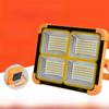 Portable Rechargeable Solar Floodlight for Outdoor Camping and Emergency Use