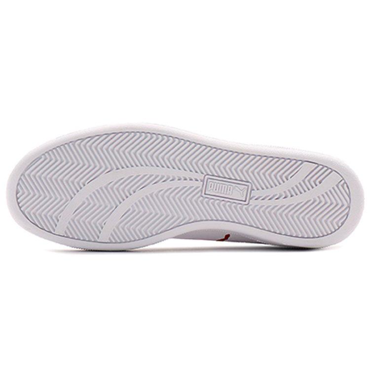 PUMA Smash Cat L White/Red 362945-01