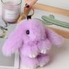 Imitation Rabbits Hair Cute Cute Rabbits Pendant Cute Rabbits Bag Pendant Car Keychain Plush Charm