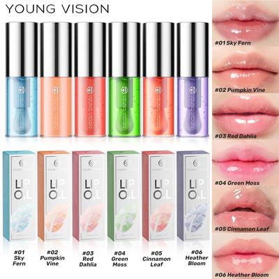 Масло для губ Candy Color Sexy Peppermint Lip Oil Увлажнение и увлажнение губ Осветление морщин на губах и предотвращение сухости и трещин на губах Масло для губ Макияж для губ