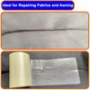 Waterproof RV Awning Repair Tape Strong Adhesion Tent Repair Tape Transparent Boat Covers Repair Patch Kit
