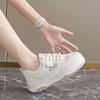 New Fashion Women's Shoes Summer Thick Sole White  Autumn Breathable Platform Tennis Woman Runing Shoes Female Casual Sneaker