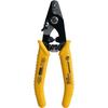 Jonard Tools JIC-375 3-Hole Fiber Optic Stripper with TPR Handle, 6-Inch Long