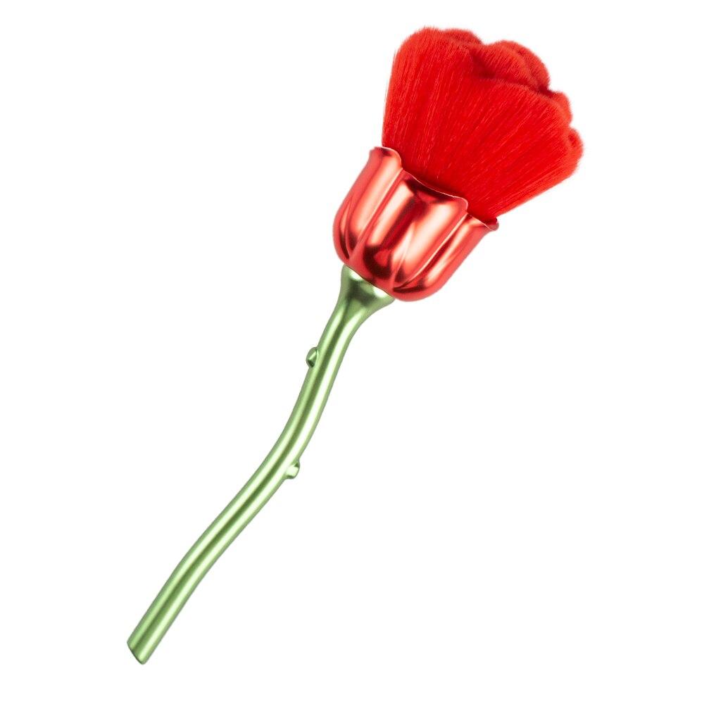 1 шт., кисть для пыли с розой для дизайна ногтей, кисть для красоты, кисти для румян, кисти для пудры, модные гель-аксессуары для ногтей, материалы, инструменты, мягкие