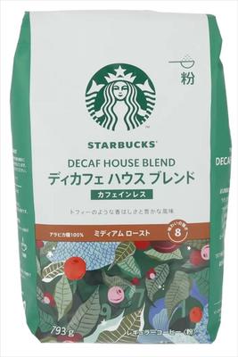 STARBUCKS Кофе молотый без кофеина, House Blend, Средняя обжарка, 793 г