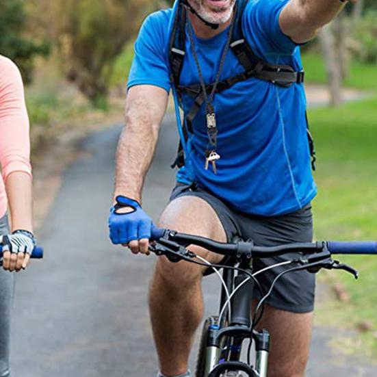 Сверхмощный плетеный ремешок с американским флагом, брелок для ключей, плетеная веревка, подвеска, регулируемый ремешок для ключей