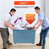 Xitianlong Plastic Storage Box, Tempered Upgraded Version, Pressure-Resistant Clothing Organizer, Car Storage Container, 65L, Cyan Color, 1 Piece